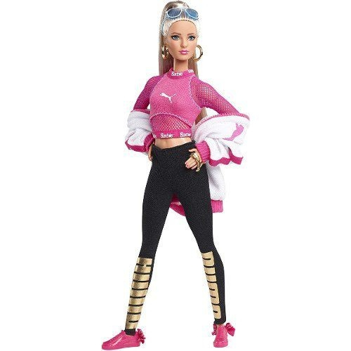 Boneca Barbie Collector Puma Loira Top Lancamento 2019 em Promocao na Americanas