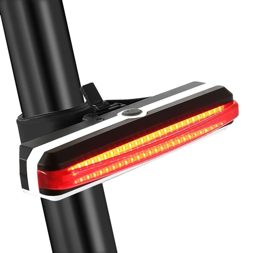 Modos de iluminação Multi zacro Luz Bicicleta Bicicleta De Carga Usb Led Luz Cauda Flash