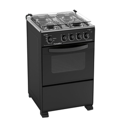 Fogão Piso Esmaltec New Caribe 4 Bocas Mesa Inox Bivolt Menor preço em Fogão Piso Esmaltec New Caribe 4 Bocas Mesa Inox Bivolt