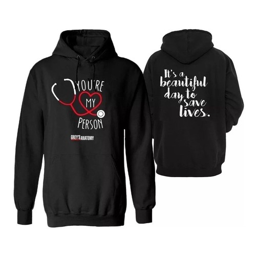 blusa de frio de grey's anatomy