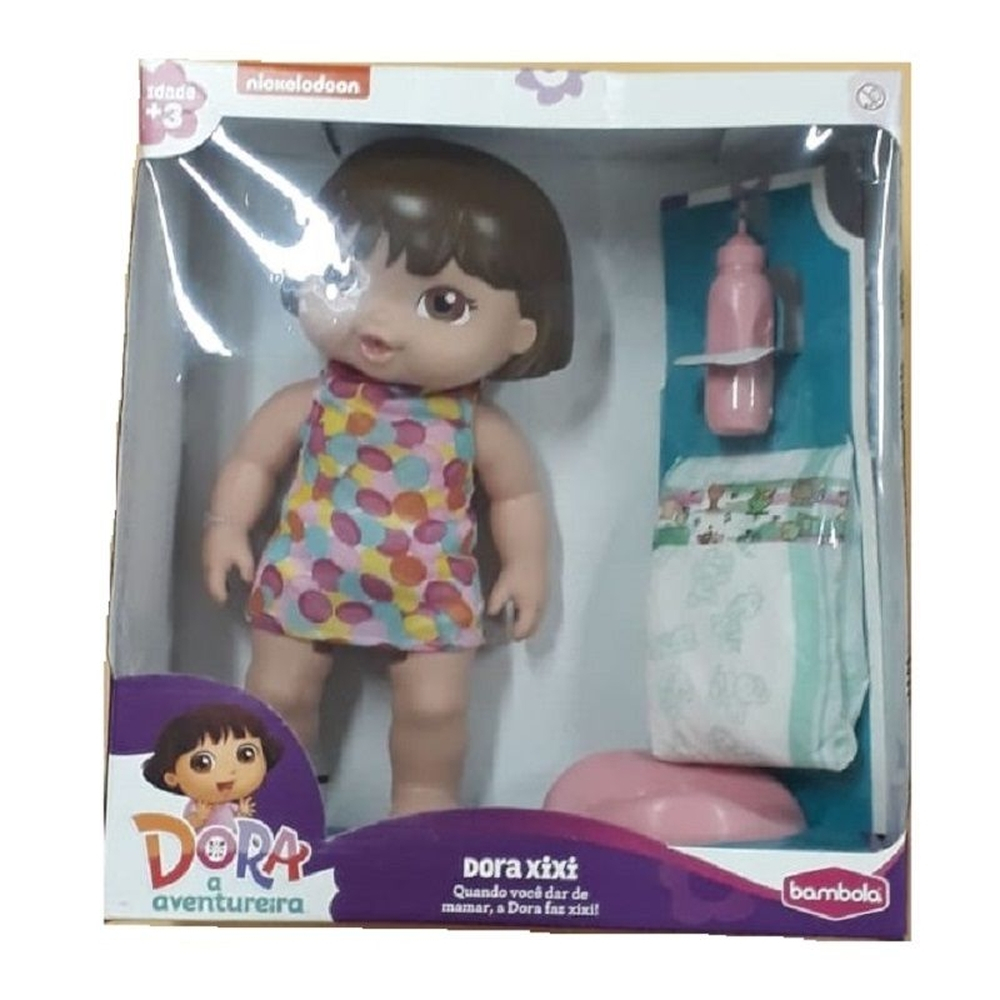 Boneca Dora Aventureira Xixi 658 - Bambola em Promoção na Americanas