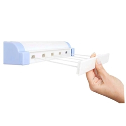 Varal Automático 5 Cordas Retrátil 4,1m - Secalux Menor preço em Varal Automático 5 Cordas Retrátil 4,1m - Secalux
