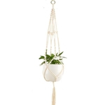 Image do Handmade Tapeçaria Nest Planta Hanger vaso Planta 100 centímetros / 40 polegadas Hanger Modern Home Decor Casual Garden Handmade Tapeçaria Nest Planta Hanger vaso Planta 100 centímetros / 40 polegadas Hanger Modern Home Decor Casual Garden