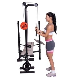 Estação Musculação Banco Supino Sp-3300 Pro 0175 Polimet é boa?