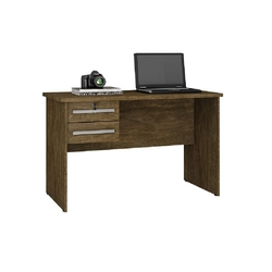 Escrivaninha mesa para computador Valdemóveis Byte com 2 gavetas com chave - Ipe Menor preço em Escrivaninha mesa para computador Valdemóveis Byte com 2 gavetas com chave - Ipe