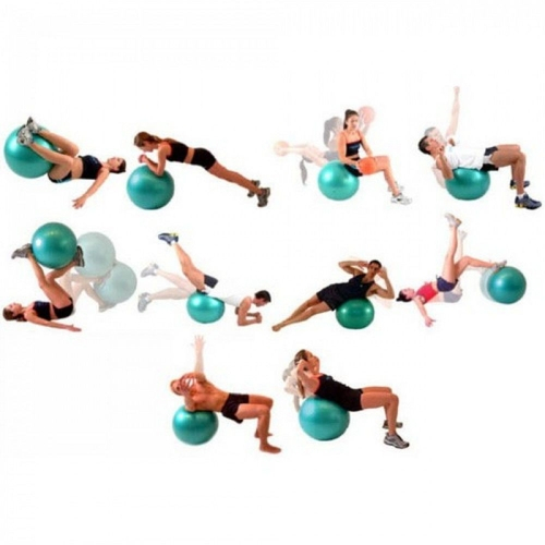 Qual o preço do(a)Bola Suica 65 Cm com Ilustracao para Pilates e Yoga Cor Azul Bola Suica 65 Cm com Ilustracao para Pilates e Yoga Cor Azul
