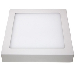 Plafon Sobrepor 25W Branco Frio Quadrado Menor preço em Plafon Sobrepor 25W Branco Frio Quadrado