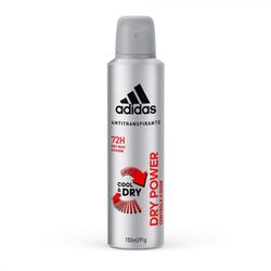 Desodorante Antitranspirante Adidas Masculino Aerosol Dry Power 72h 150 ml é boa?