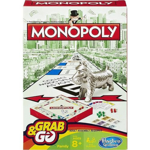 Jogo Monopoly Grab&Go - Hasbro