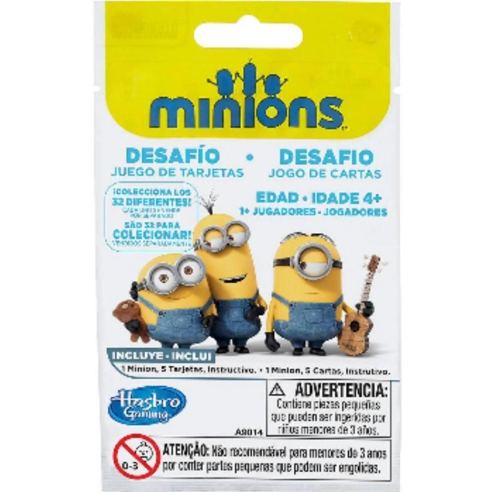 Jogo de Cartas Minions 2 4 Jogos em 1