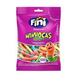 Bala de Gelatina Minhoca Cítrica Fini 90g é boa?
