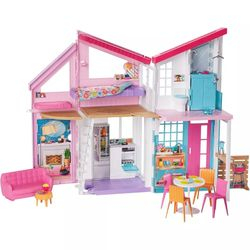 Brinquedo Barbie Casa Glam Com Boneca 30 Cm Mattel - Fxg55