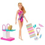 Barbie Nadadora -  Dreamhouse Adventures GHK23 - Mattel
