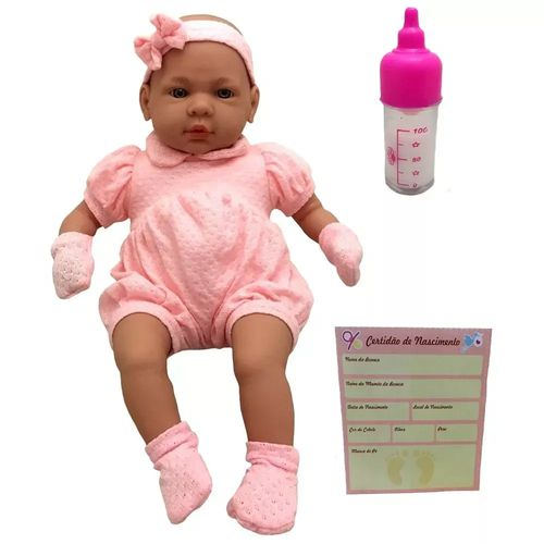 Bebe Reborn Menina Bailarina Boneca Realista Silicone Luxo - Chic Outlet -  Economize com estilo!