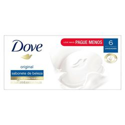 Kit Sabonete Barra Dove Original 90g 6 Unidades Menor preço em Kit Sabonete Barra Dove Original 90g 6 Unidades