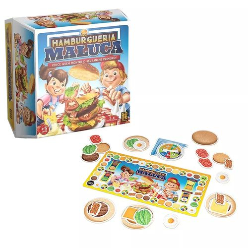 Jogo Pizzaria Maluca Joguinho Infantil Brinquedo Criança Grow Original