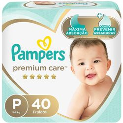 Pampers Premium Care Fralda P 40 Unidades é boa?