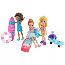 Conjunto Boneca Polly Pocket 3 Aventura na Água GFR09 - Mattel é boa?