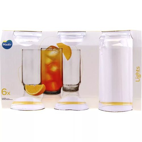 Conjunto 6 Copos 300ml Nadir Lights - Casa & Vídeo