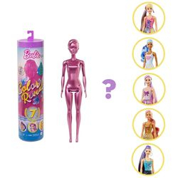 Barbie Fashionista Color Reveal Glitter GWC55 - Mattel Menor preço em Barbie Fashionista Color Reveal Glitter GWC55 - Mattel