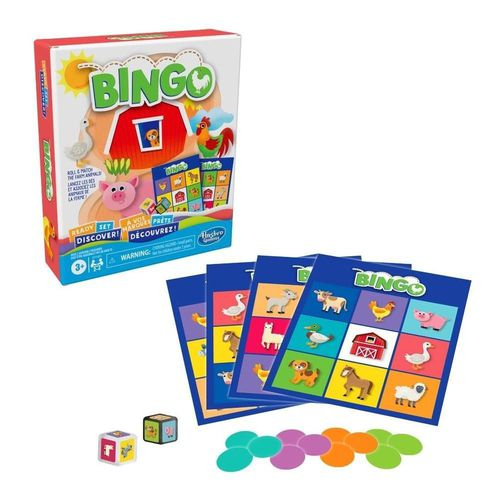 Jogo de Bingo Infantil Multikids - Br1285