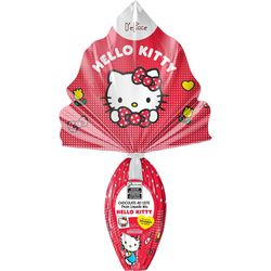 Ovo de Páscoa Hello Kitty Chocolate ao Leite 80g - D’elicce Menor preço em Ovo de Páscoa Hello Kitty Chocolate ao Leite 80g - D’elicce