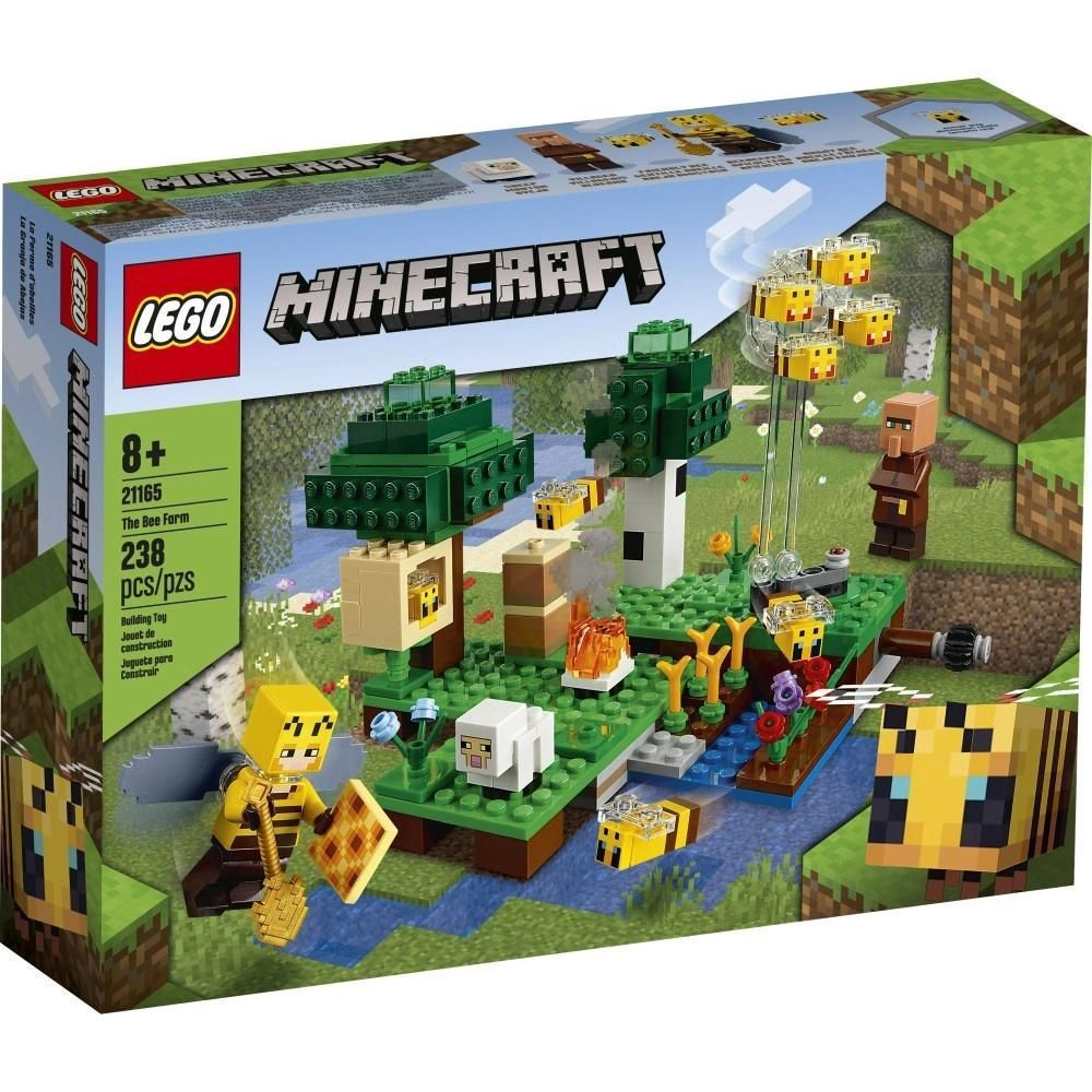 Lego Minecraft Fazenda das Abelhas em Promoção na Americanas