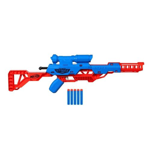 Nerf Pistola Lança 6 Dardos Arminha Brinquedo Raptor Slash