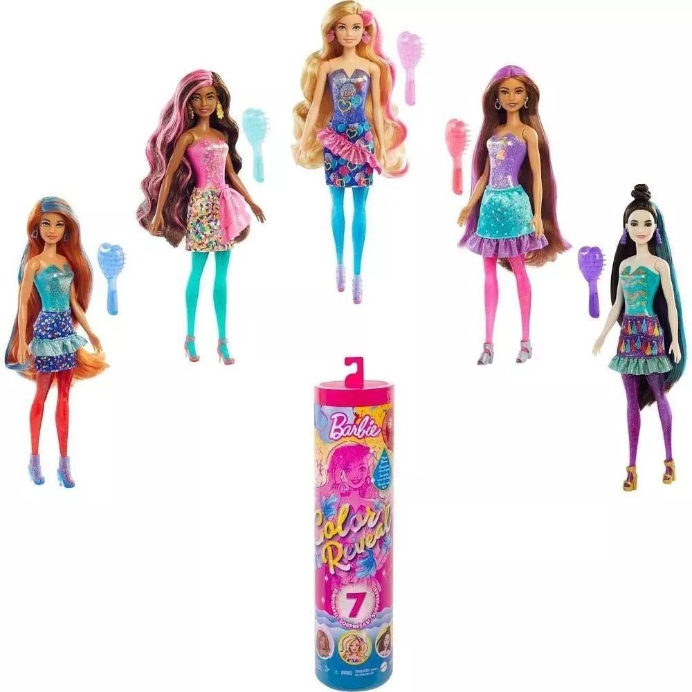 Cabeça Boneca Barbie P/ Pentear Maquiar E Fazer Unhas Barbie Color