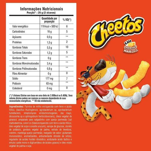 CHEETOS LUA ELMA CHIPS 40G - Azul Atacarejo