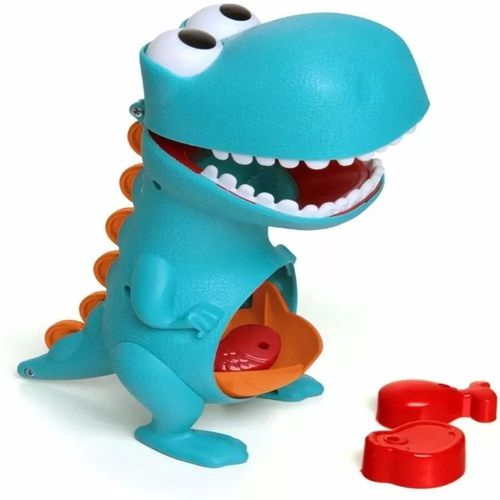 Dinossauro Dino Papa Tudo Brinquedo Didático Acessórios - Elka