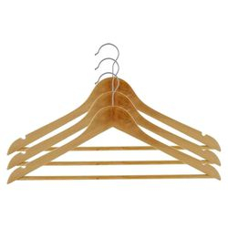 Kit com 3 Cabide em Madeira - Casual Home é boa?
