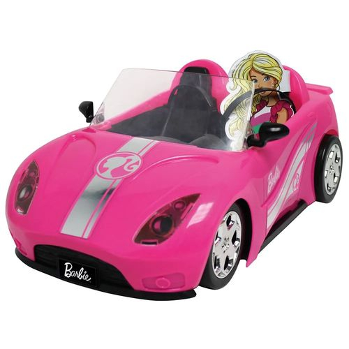 Carrinho de Controle Remoto Barbie Deluxe Car - Candide