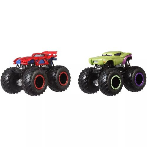 Carrinho Hot Wheels Monster Trucks Mattel Sortido 2 Unidades em