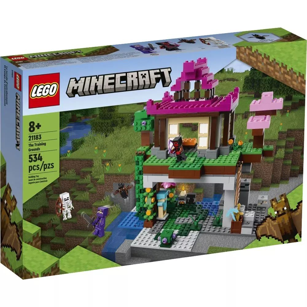 Kit 8 Peças De Bonecos Lego Minecraft Kit Lego Minecraft em Promoção na  Americanas