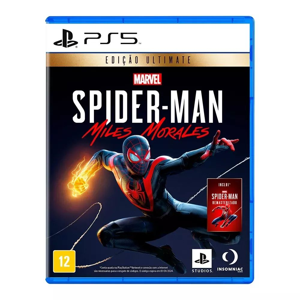 Imagem do produto Marvel's Spider-Man: Miles Morales Ultimate Edition PS5 - Físico em Americanas