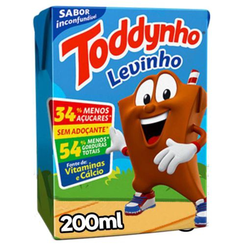 Bebida Láctea Toddynho Levinho Chocolate 200ml - Angeloni Super