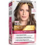 Coloração Imédia Excellence 7.11 Louro Cinza Natural - L'Oréal Paris