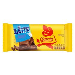 Barra de Chocolate ao Leite Garoto 80g Menor preço em Barra de Chocolate ao Leite Garoto 80g