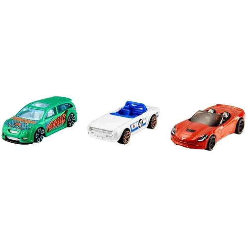 Kit 3 Carrinho Hot Wheels Die Cast FVN40 Sortido - Embalagem com 2 Peças  Cada em Promoção na Americanas