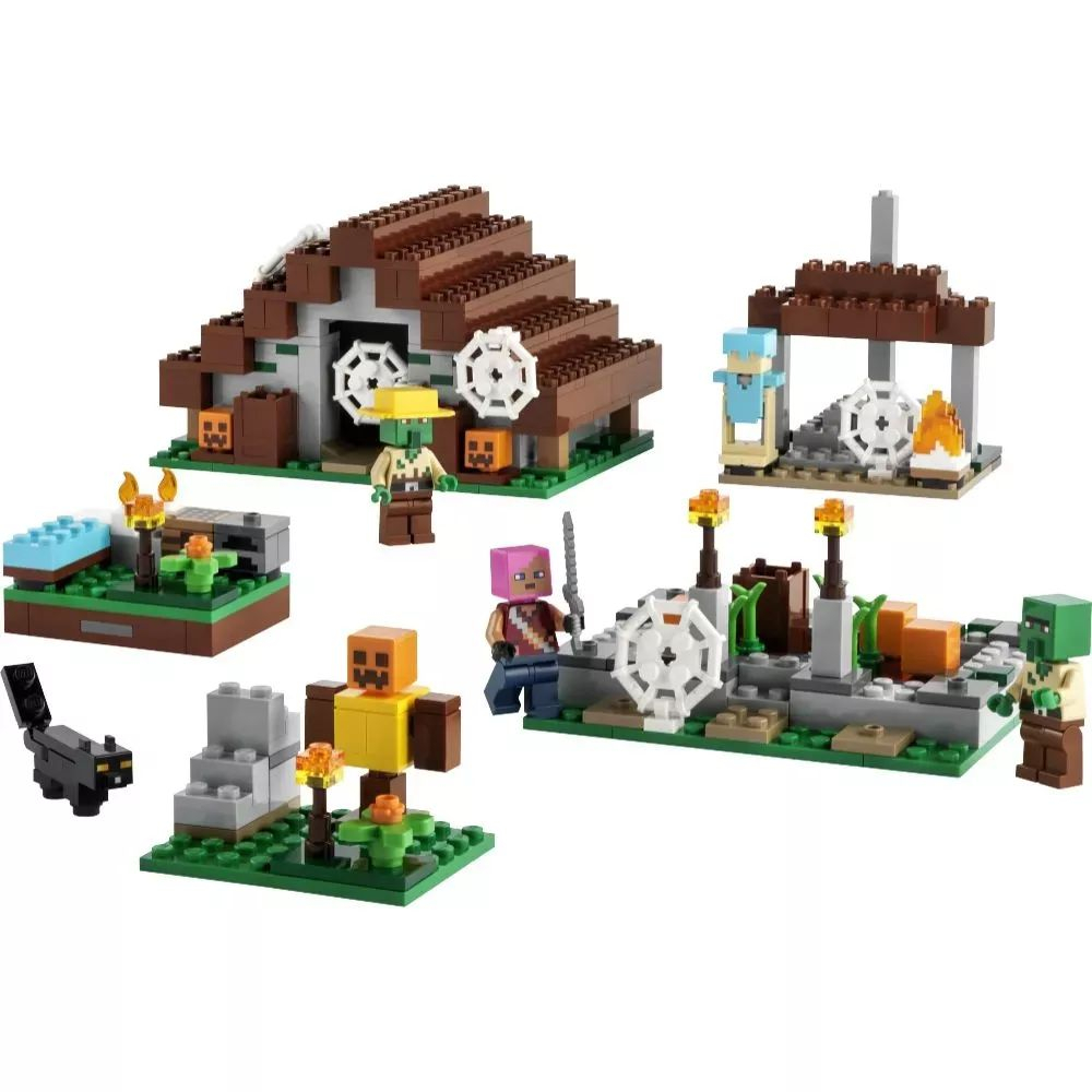 LEGO® Minecraft® 21190 a Aldeia Abandonada Kit de Construção - 422 Peças na  Americanas Empresas