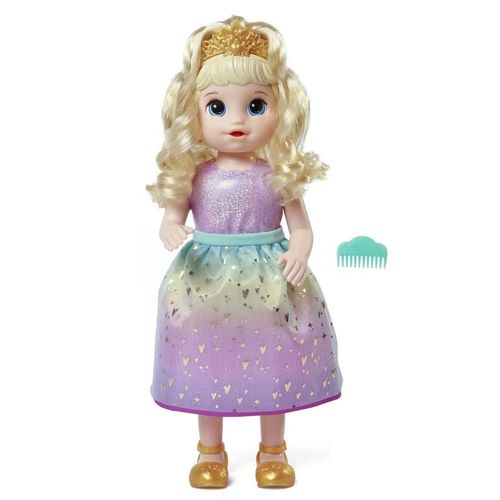 Boneca Infantil Interativa Com Cabelo Loira Fala 100 Frases em Promoção na  Americanas