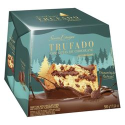 Menor preço em Panettone Recheado Trufado com Gotas de Chocolate 500g - Santa Edwiges