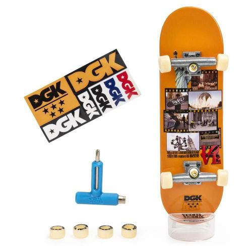 Skate de Dedo c/ 96mm Tech Deck Real Skateboards Sunny em Promoção