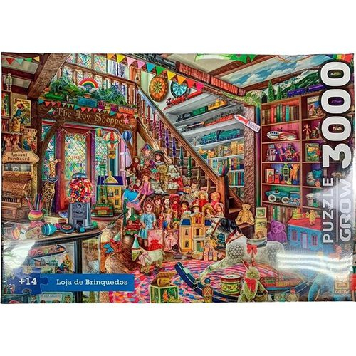 Puzzle 3000 peças Vintage Car - Loja Grow