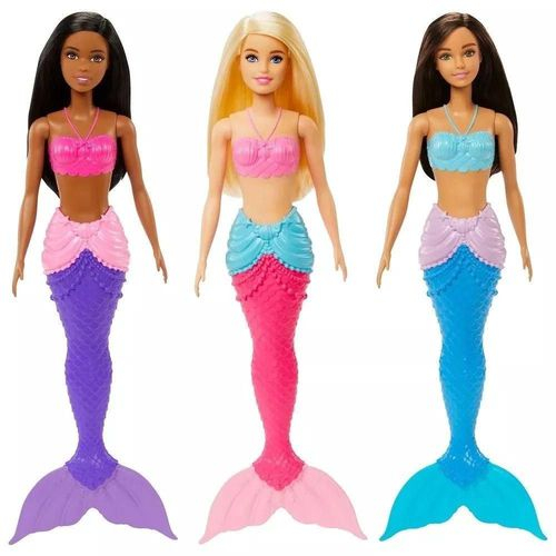 Boneca Barbie Dreamtopia Sereia Loira C Luz Brilhante MATTEL