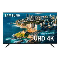  Smart TV Samsung 55" UHD 4K 55CU7700 2023 Processador Crystal 4K Gaming Hub Visual Livre de Cabos 3 HDMI 3 USB Wi-Fi Integrado Tela sem Limites Alexa Built In Controle Único é boa?