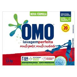 Sabão em Pó Omo Lavagem Perfeita 1,6kg é boa?