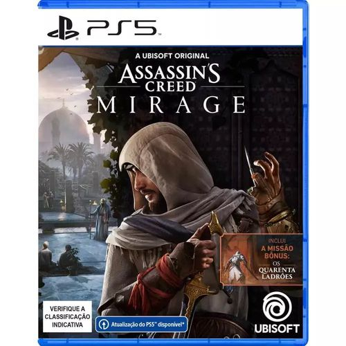 Game Assassin's Creed Mirage - PS5 em Promoção na Americanas