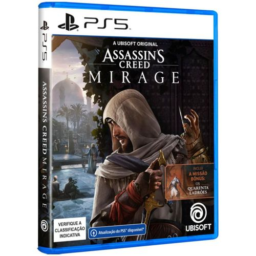 Game Assassin's Creed Mirage - PS5 na Americanas Empresas